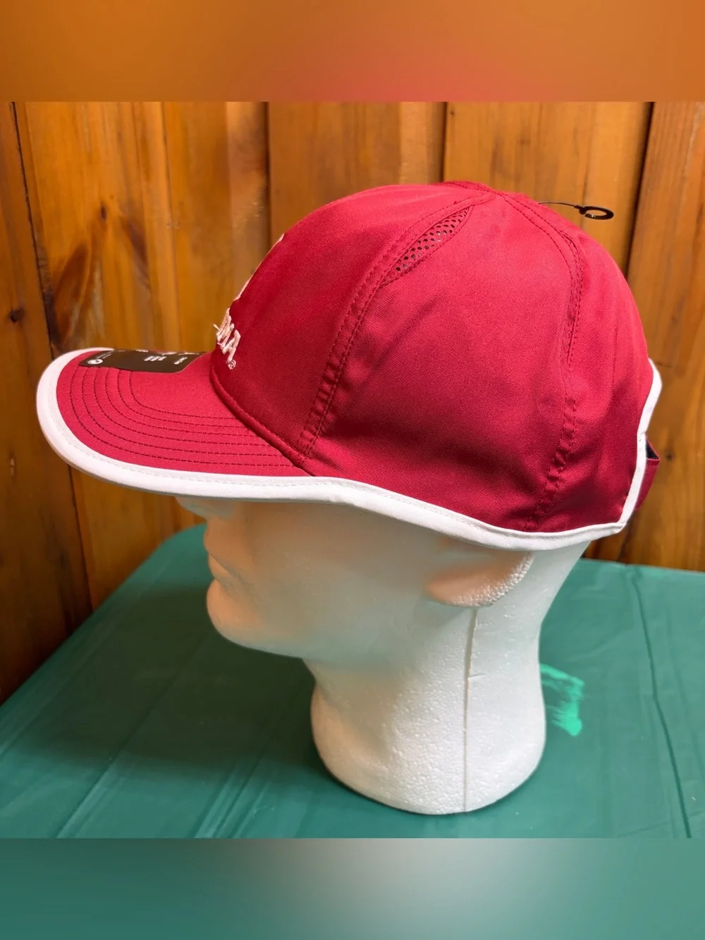 Oklahoma Sooners Jordan Hat Cap Dri-FIT Strapback Hat M/L NWT! Nike Running